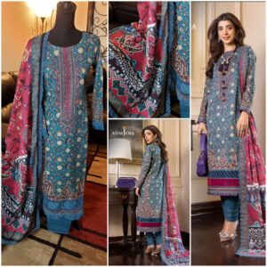 Asim Jofa Print Lawn 3pc Medium 