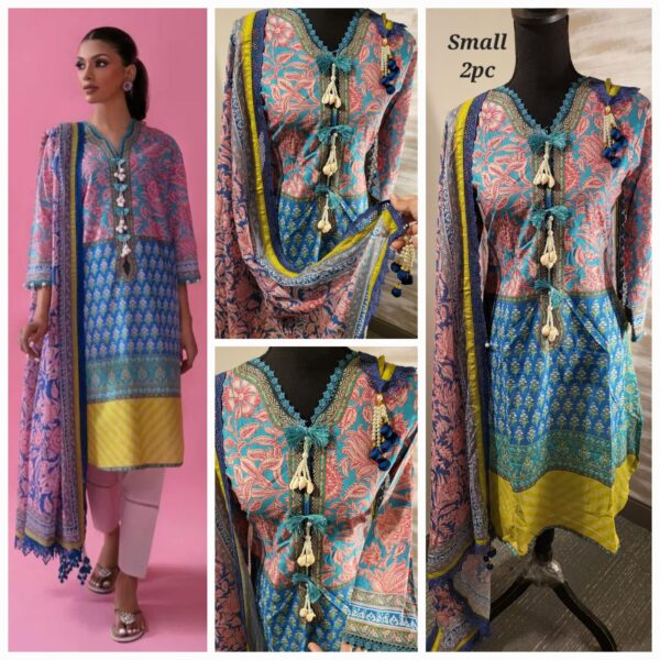 Sana Safinaz Mahay Lawn collection . 2pc Small size