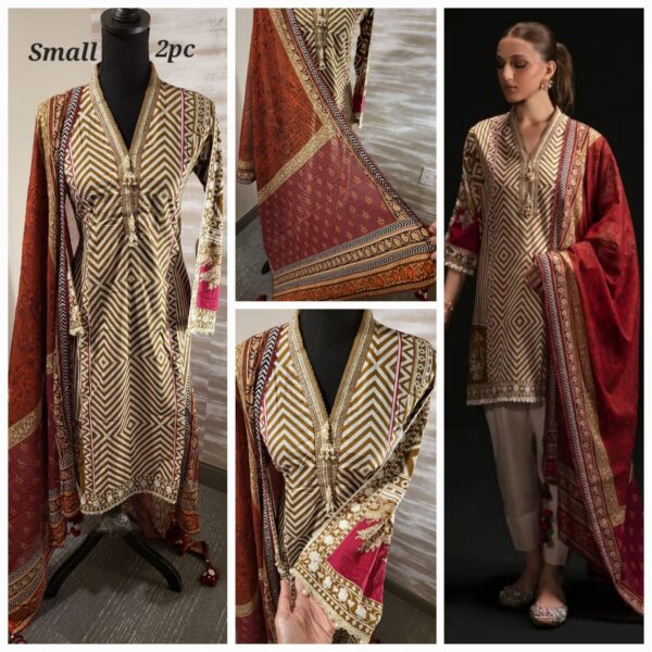 Sana Safinaz Mahay Lawn collection . 2pc Small size