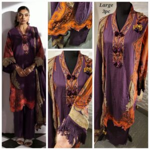 Sana Safinaz Mahay Lawn collection . 3pc Large size