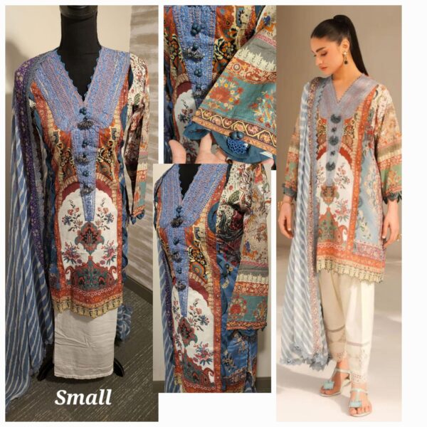 Sana Safinaz Muzlin collection . 3pc small size