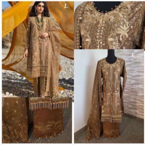 Sana safinaz Luxury Lawn 2023. LARGE size. 3 pc