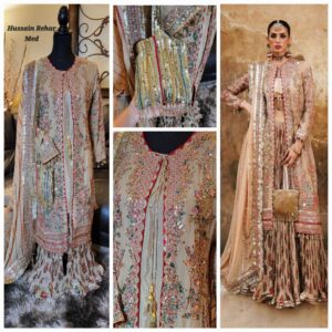 Hussain Rehar wedding wear with pouch