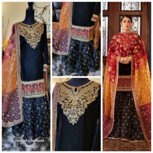 Zainab Chottani Velvet collection Size Medium 